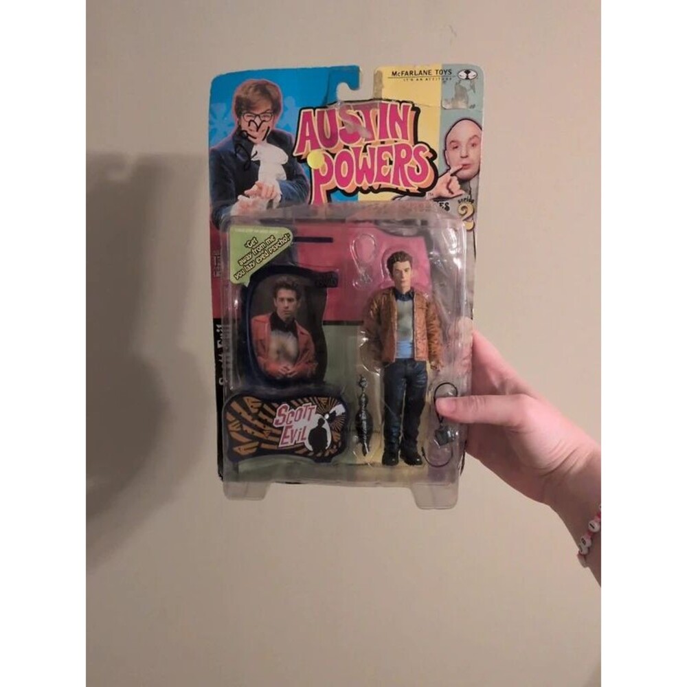 Vintage 1999 Scott Evil Austin Powers Action Figure Mcfarlane Toys Brand New